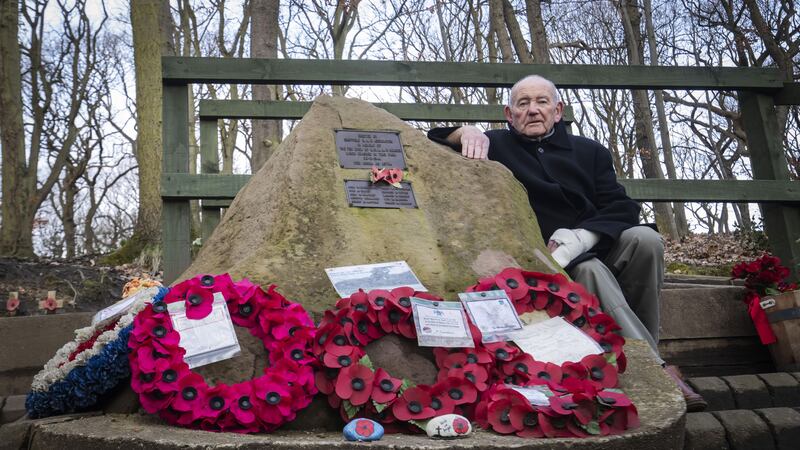 Tony Foulds has dedicated his life to the crew of the American bomber Mi Amigo, which crashed in front of him in 1944.