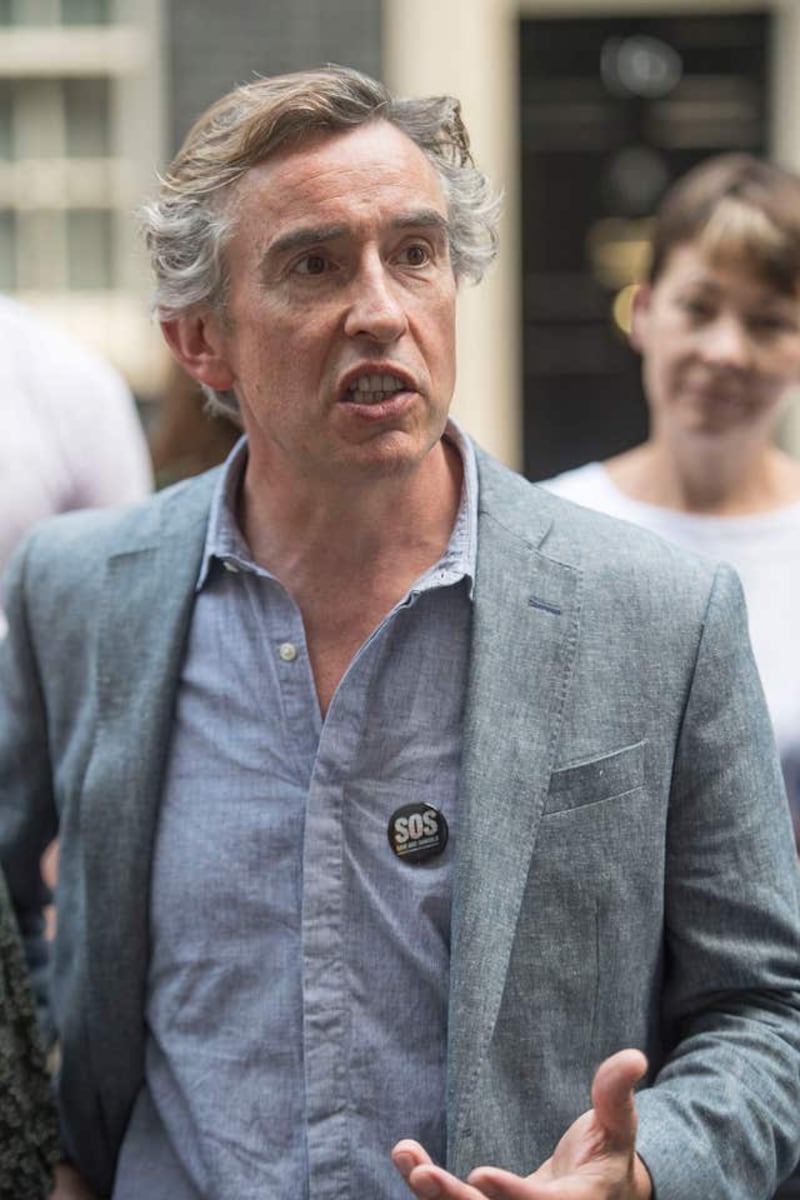 The film was also to feature Steve Coogan