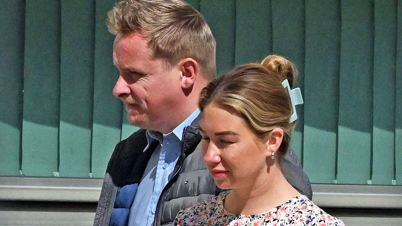 Alan Lewis- PhotopressBelfast.co.uk 21-5-2025
Illegal Gaming case accused Connor McAreavey and Sarah Sullivan at Belfast Crown Court today, (Wednesday)..
Court Copy by John Cassidy via AM News
Mobile : 07715 042312