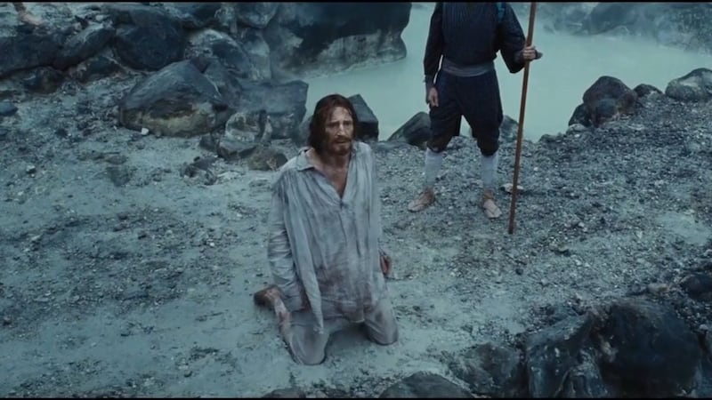 &nbsp;Liam Neeson in the first trailer for Martin Scorsese's Silence