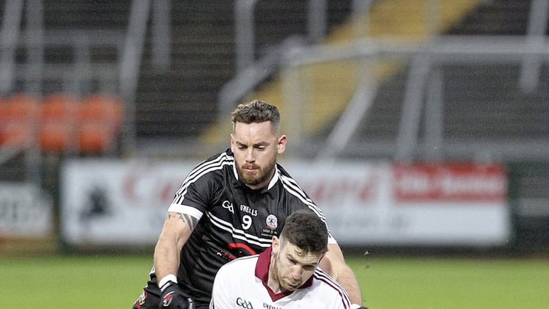 Could Slaughtneil and Kilcoo renew rivalries in the preliminary round of the Ulster Club series in 2017? Picture by Philip Walsh 