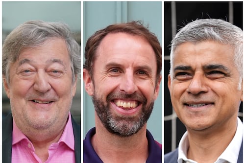 Stephen Fry, Gareth Southgate and Sadiq Khan knighted in New Year Honours