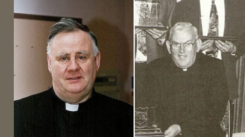 Canon Liam Stevenson (left) and Fr Malachy Finegan 