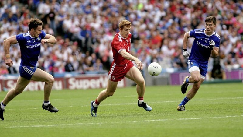 Peter Harte plans to enjoy the All-Ireland final build-up in Tyrone Picture: Seamus Loughran. 