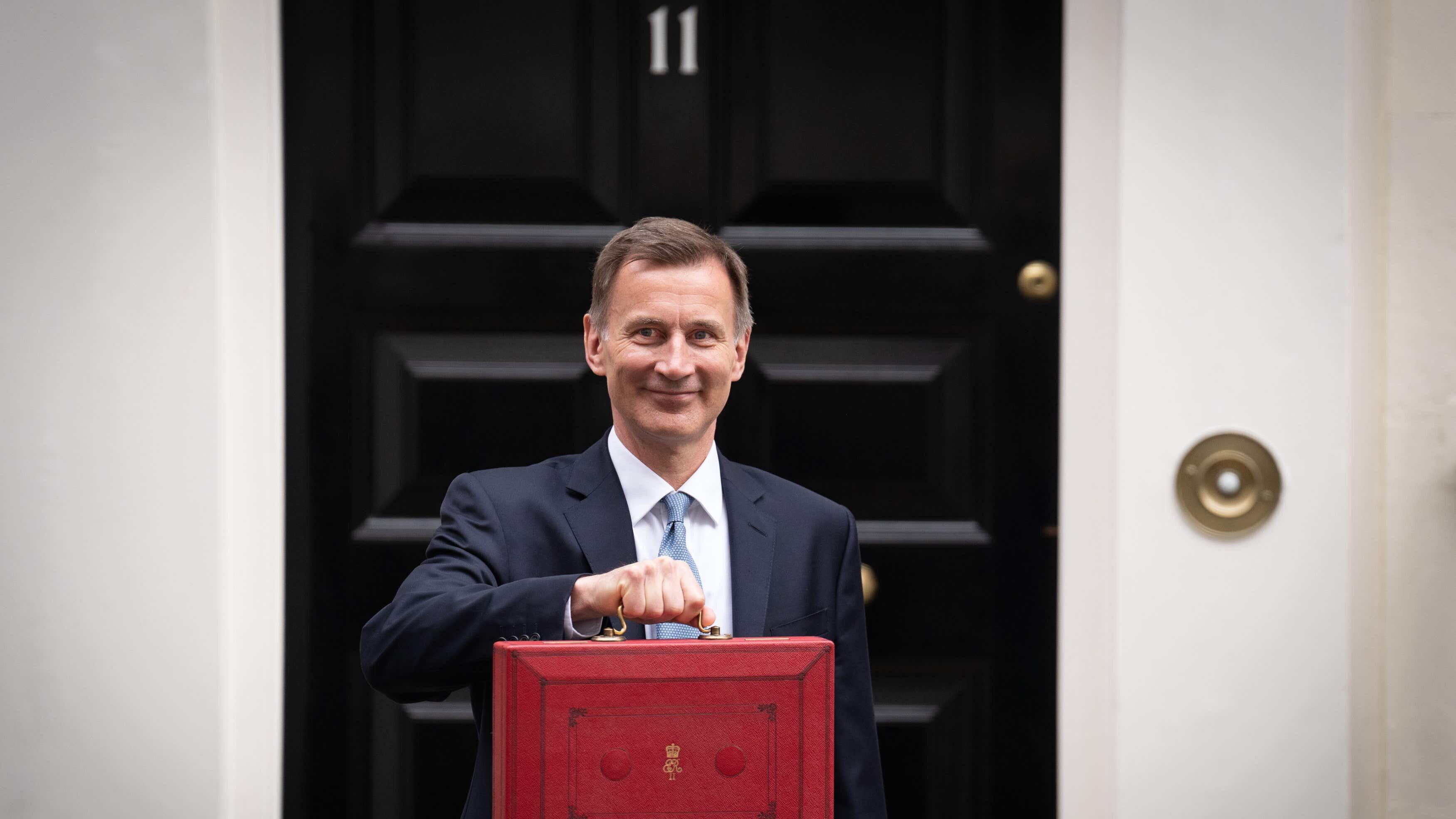 Jeremy Hunt is under pressure to cut taxes, but a think tank has warned that the Government will need more revenue just to stand still thanks to the costs of Britain’s ageing population. (Stefan Rousseau/PA)