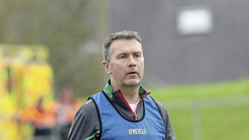 Armagh All-Ireland winner Oisin McConville is current manager of Monaghan outfit Inniskeen. Picture by Philip Walsh.