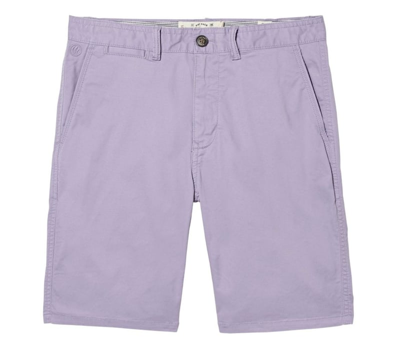 Fatface Mawes Slim Stretch Chino Shorts Lavender, &pound;40