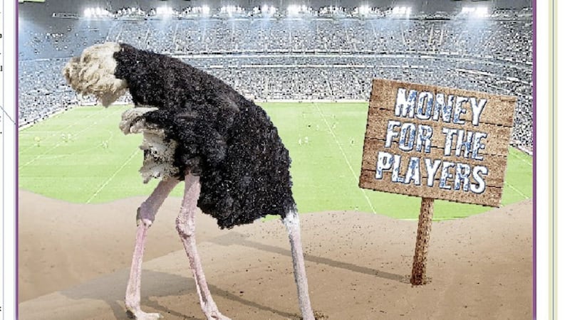 The GAA appears to be taking the ostrich&#39;s head-in-the-sand approach to the subject of players getting paid 