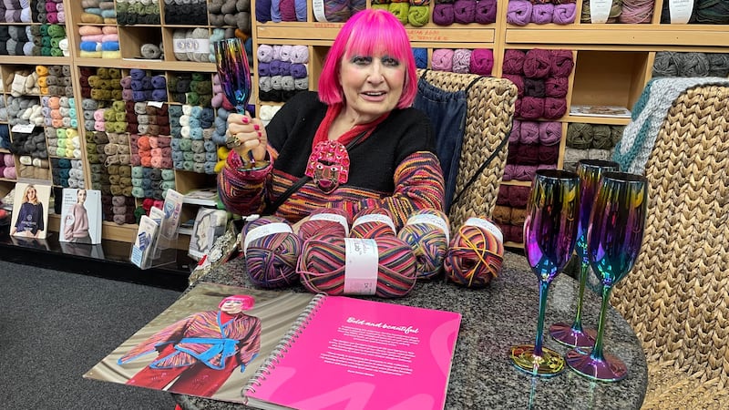 Famous for her pink hair and colourful designs, Dame Zandra’s exhibition is the largest ever devoted to the British artist and is on show in Aberdeen.