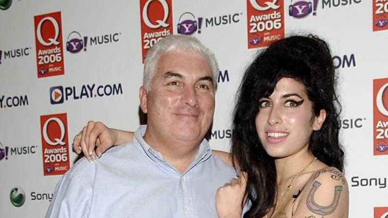 Amy Winehouse with her father Mitch, who will mark the fifth anniversary of the death of the singer with a concert to raise money for her foundation. Photo by Yui Mok/PA Wire