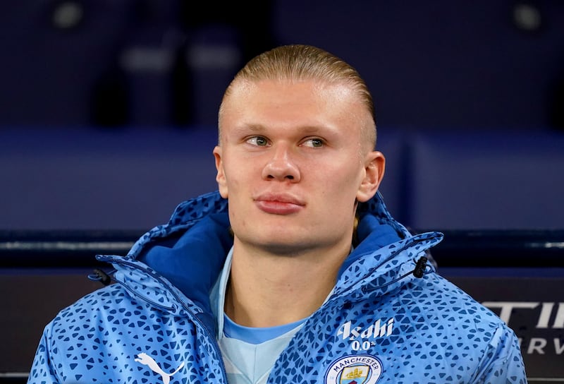 Erling Haaland, has missed Manchester City’s last two matches