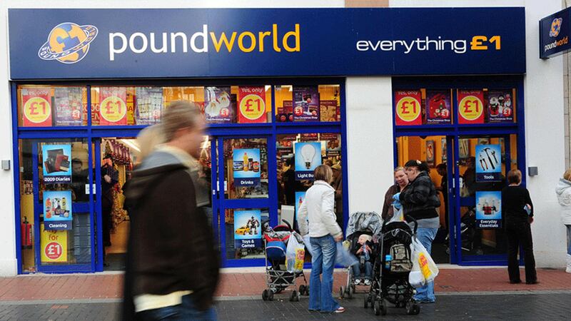 Poundworld has around a dozen branches in Northern Ireland. Picture by&nbsp;Anna Gowthorpe/PA Wire