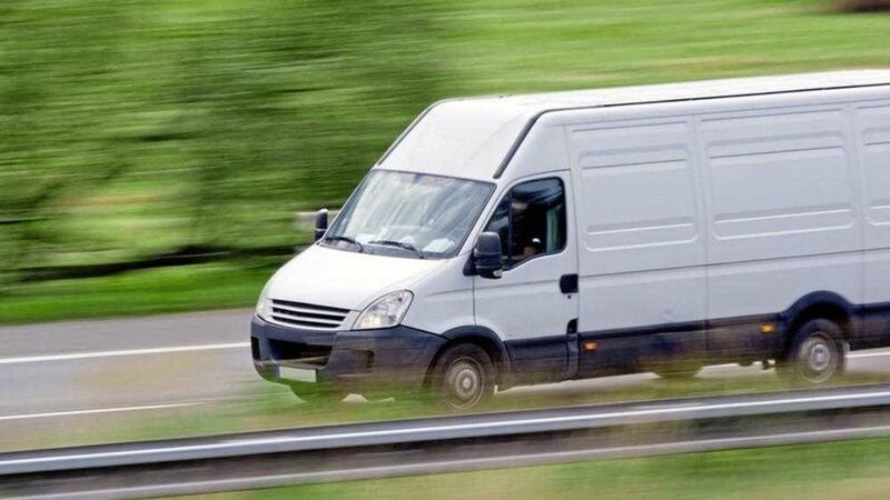 &#39;White van man&#39; has become more prominent on roads and motorways in the north 