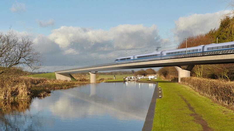 The contract to build 54 trains for the first phase of the £55.7bn railway is expected to be awarded in March 2020.