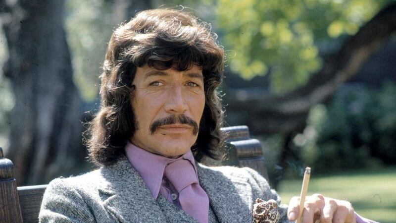 <b>MAUVE MADNESS:</b> Peter Wyngarde was a sartorial hero to many in the 70s in his role as Jason King in the TV series <i>Department S</i> but most people have dumped their tweed suits and ties the width of a motorway long since