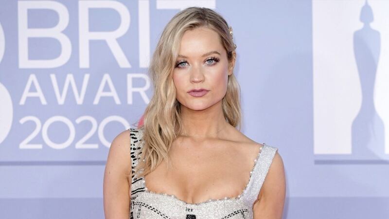 Laura Whitmore at the Brit Awards 2020 