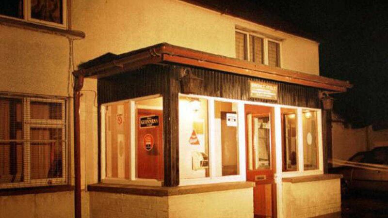 The Heights Bar in Loughinisland where six people were murdered by loyalists as they watched an Italy V Rep of Ireland World cup game in July 1994. 