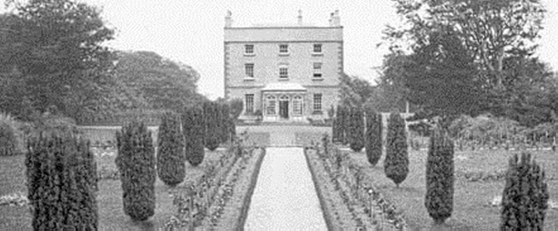 The Hall in Mountcharles, once one of the grandest Big Houses in County Donegal. 