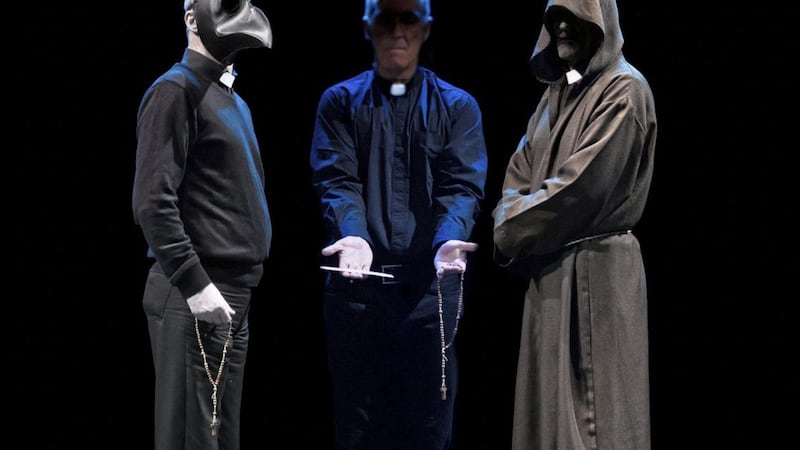 The Monk, The Bird and The Priest will open at The Playhouse in Derry on Wednesday May 16 