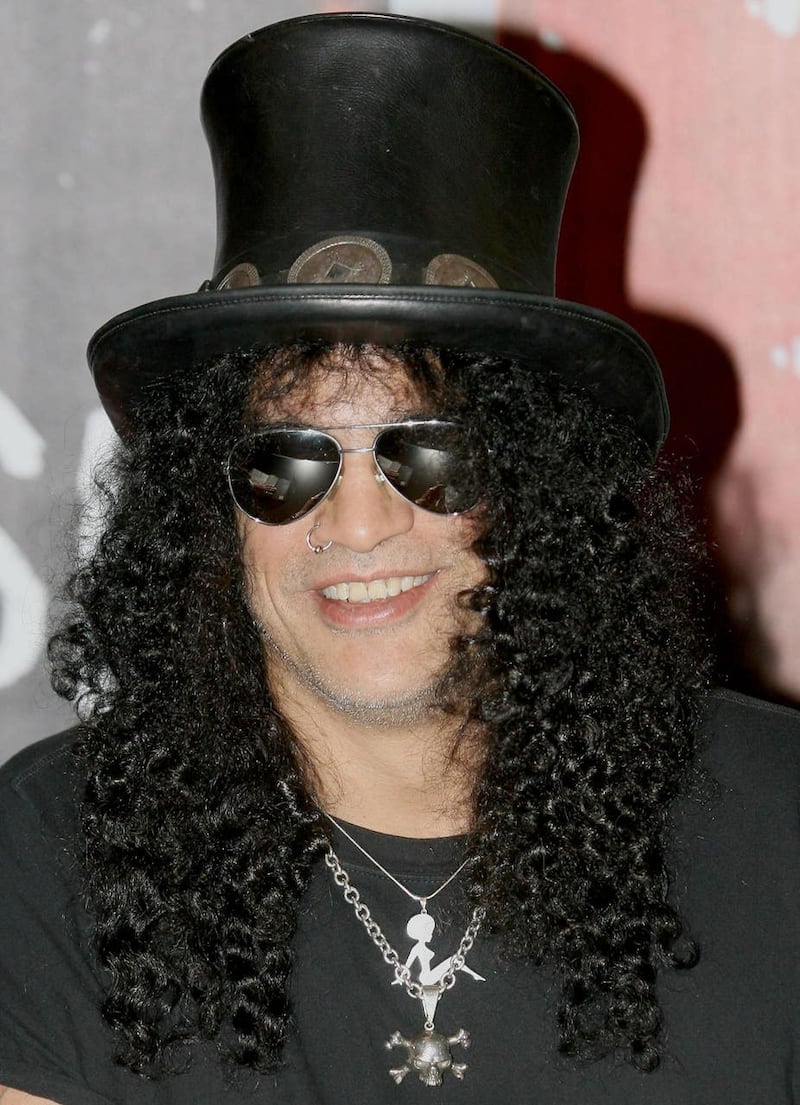 Slash Signs Copies Of His New Autobiography – London