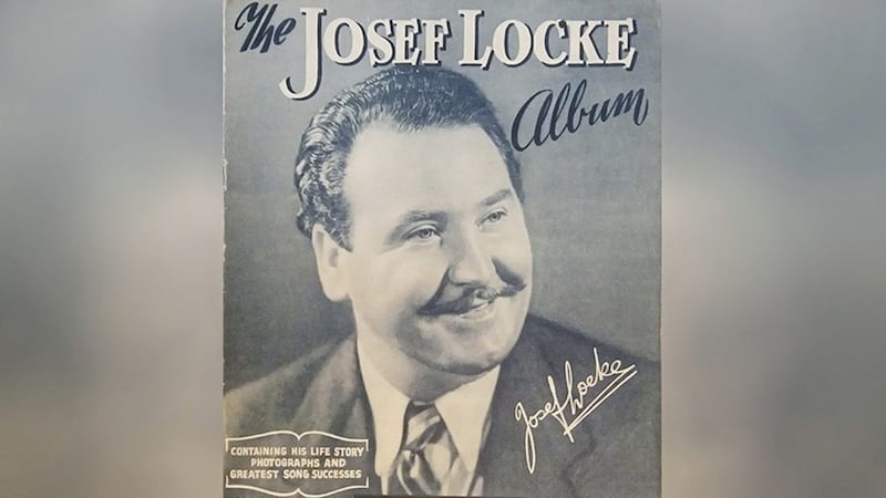 A collection of memorabilia to mark the centenary of the birth of Josef Locke will go display in Belfast next week. Picture from Linen Hall Library 