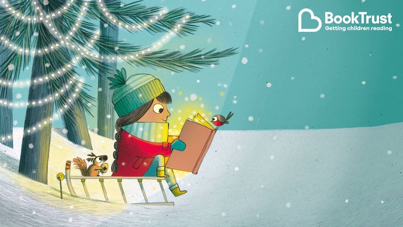 The BookTrust charity aims to provide 16,000 ‘surprise’ festive parcels to children .