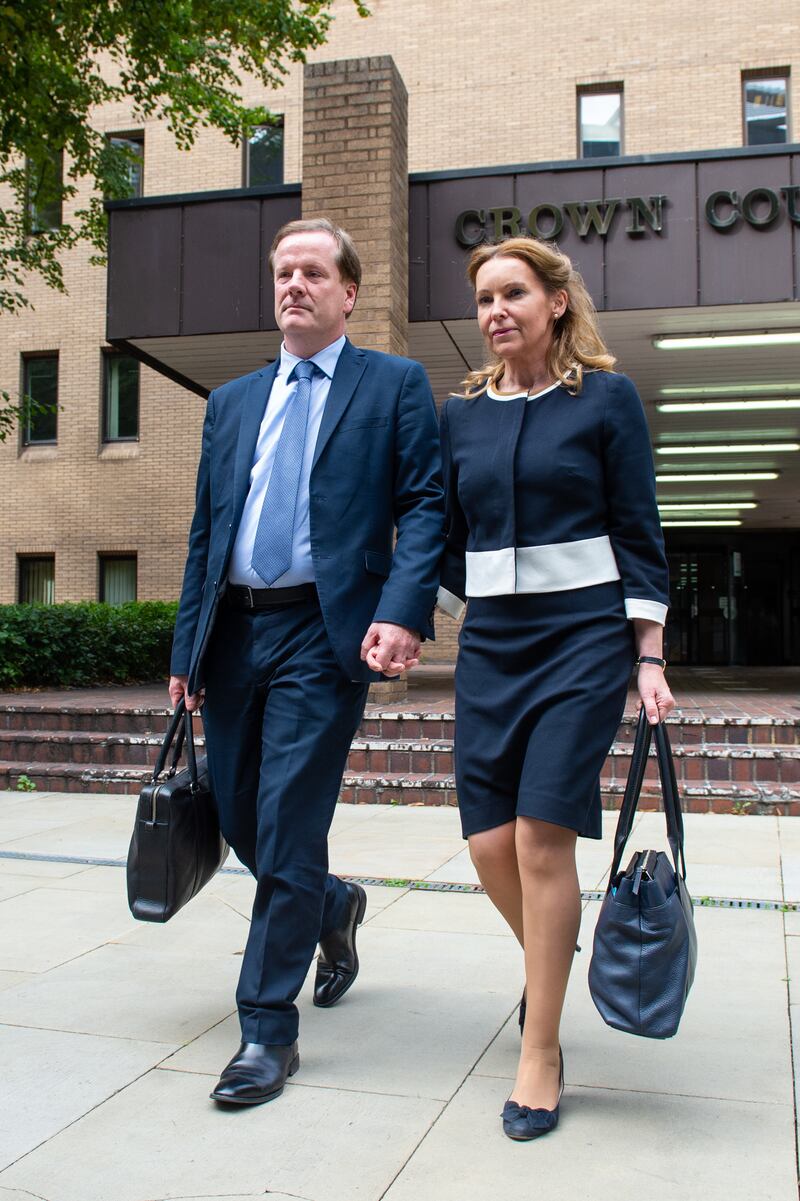 Natalie Elphicke defended her husband after the allegations emerged and accompanied him to Southwark Crown Court throughout the trial