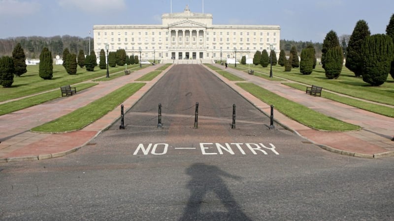 Statues cast a long shadow in Northern Ireland. Picture by Mal McCann. 