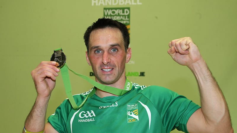 Paul Brady has announced he will not defend his world handball title in three years' time &nbsp;