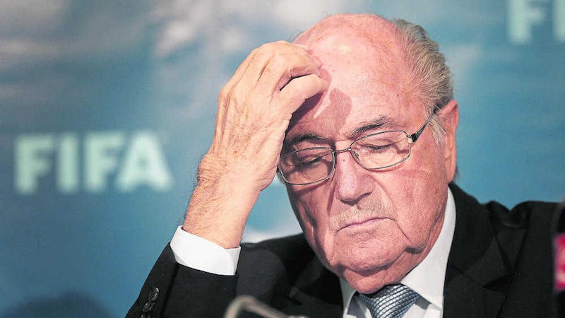 Former Fifa president Sepp Blatter 