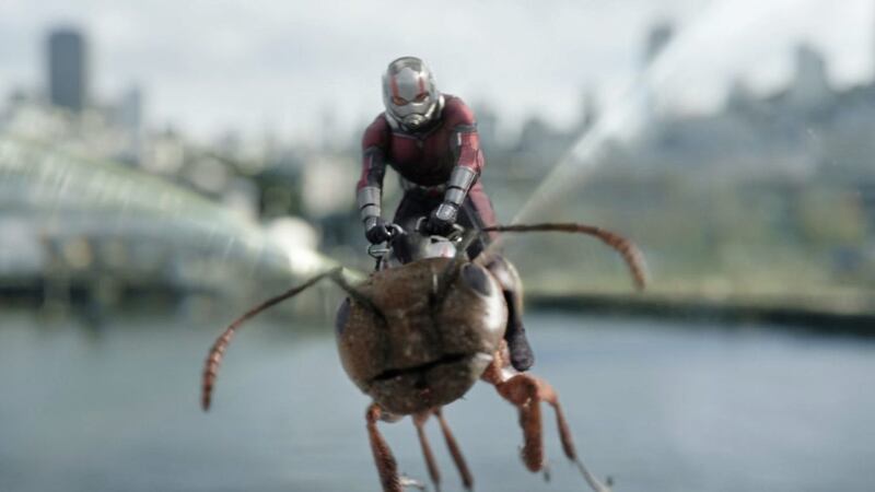 Paul Rudd as Scott Lang/Ant-Man in Ant-Man And The Wasp 