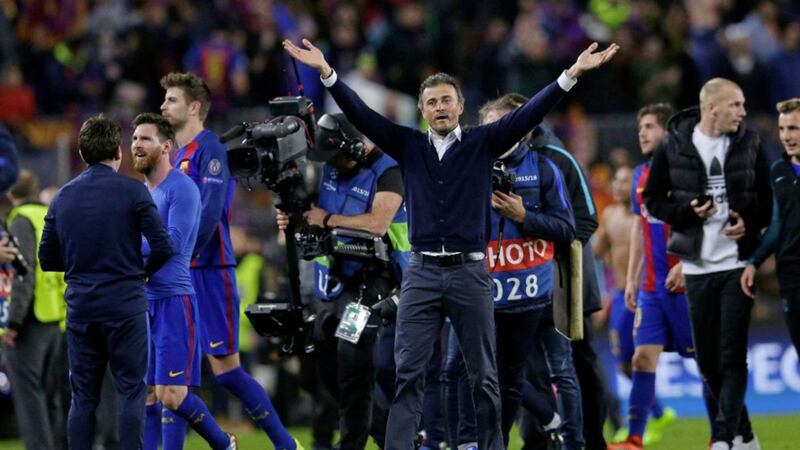 Barcelona&#39;s head coach Luis Enrique - the man who made the miracle happen 