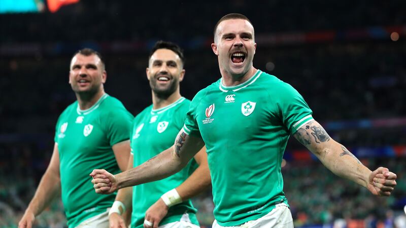 Ireland's attacking game plan was decimated by dominant South African tackles, but Ireland excelled in defence themselves. (Bradley Collyer/PA)