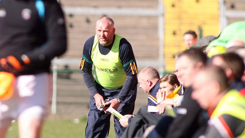 Antrim manager Frank Fitzsimons masterminded a shock win over Laois last weekend 