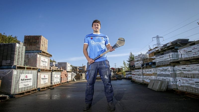 Domhnall Nugent spent 12 weeks at Cuan Mhuire in Newry before returning to training with St John's in time for the football and hurling championships. Picture by Mal McCann