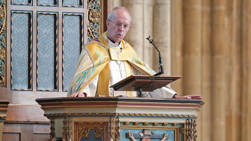 Justin Welby said threats she and other LGBTQ  people “have experienced in the name of Jesus Christ are a sin”.