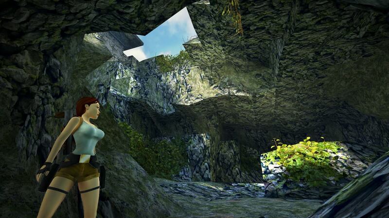 A scene from Tomb Raider Remastered