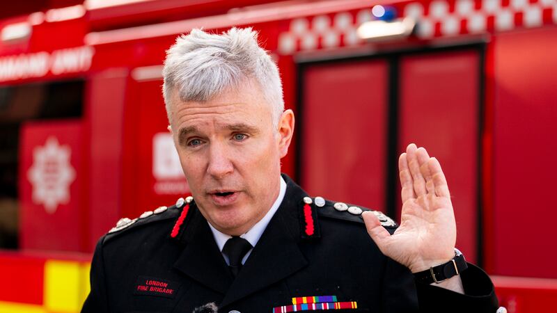 London fire commissioner Andy Roe is confident in the capital’s fire service