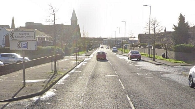 Northumberland Street in west Belfast. Picture from Google Streetview 