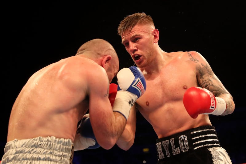 Collins was critical of the judges' decision when Stephen Ormond met Paul Hyland jnr in September last year