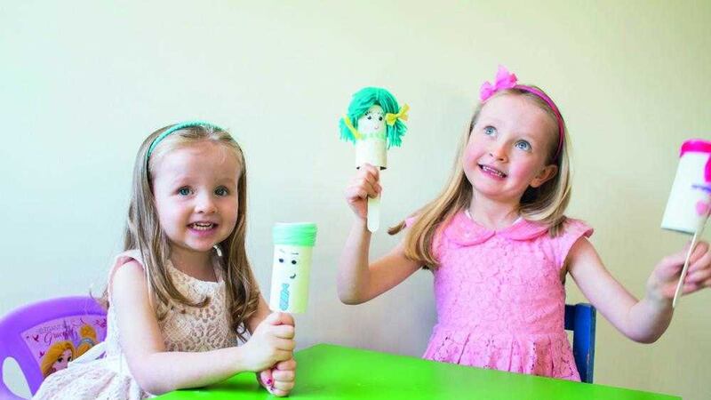 Transform some old toilet tubes into gorgeous dolly puppets. One of the many projects in Ali Coghlan&#39;s book Get Crafty 