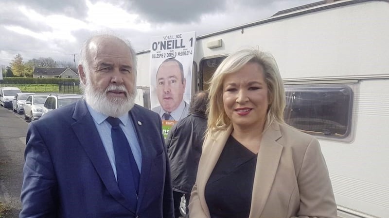 Sinn F&eacute;in MP Francie Molloy is supporting Michelle O&#39;Neill as party deputy leader following a surprise challenge for the role from John O&#39;Dowd 