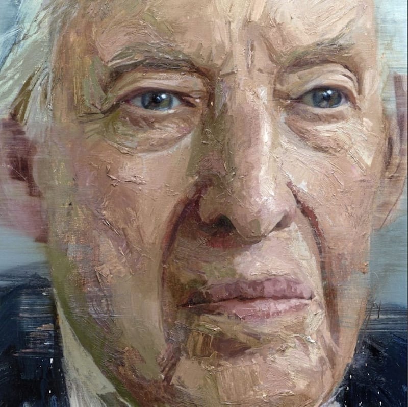 Artist Colin Davidson&#39;s new portrait of Ian Paisley 