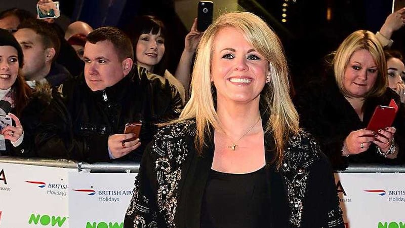 Sally Lindsay at the National Television Awards in London earlier this year 