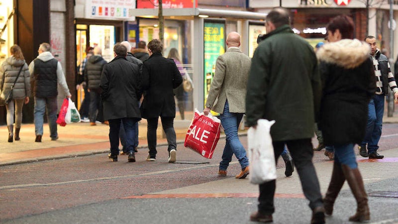 Shopper numbers in the north declined in February according to Springboard figures 
