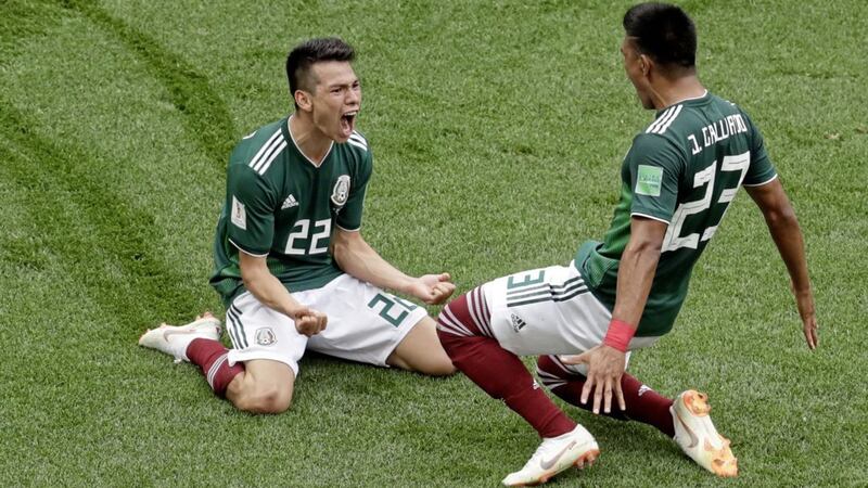 Mexico shocked Germany on Sunday but the World Cup-holders are still fancied to advance to the quarter-finals at least.