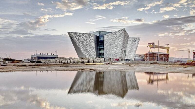 The Belfast waterfront landscape was very different ten years ago . . . then along came Titanic Belfast 