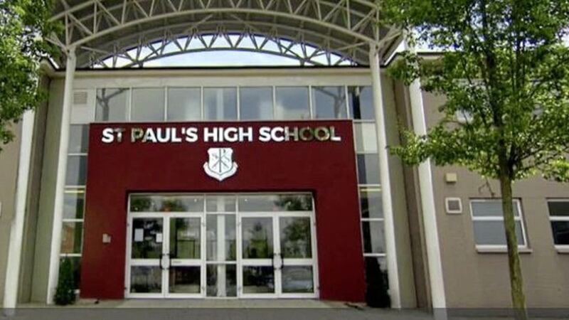 St Paul&#39;s High School in Bessbrook was closed on Friday 