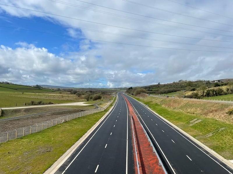 The new A6 dual carriageway from Drumahoe to Dungiven opened on Thursday