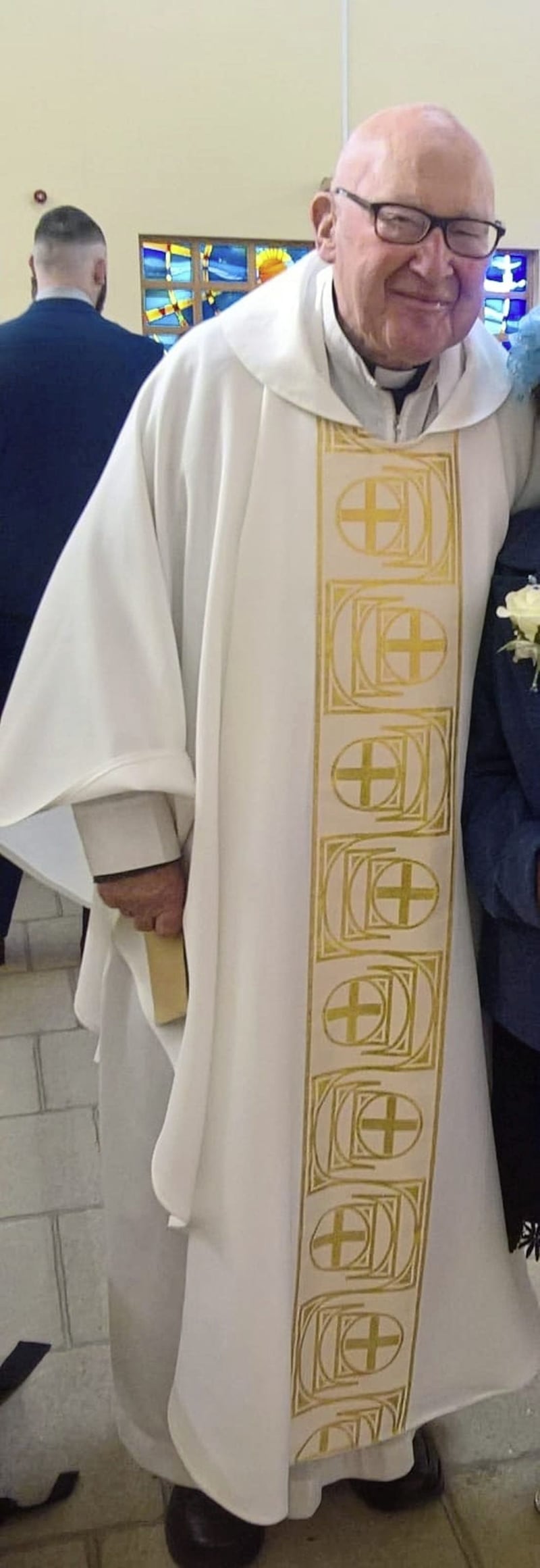 Fr Aidan Denny spent his final years in Corpus Christi parish in west Belfast 